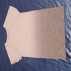 Girl's All In Motion Purple Ombre T- Shirt